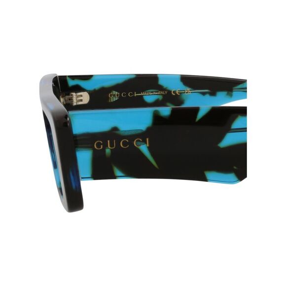 Square-Frame Recycled Acetate Sunglasses - Picture 4 of 5